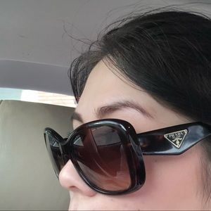 Prada Milano oversized sunglasses